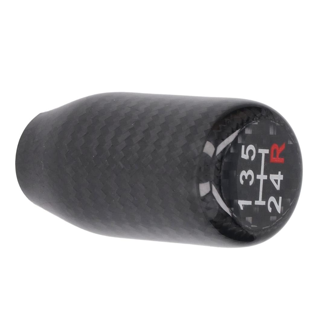 Qiilu 5 carbon knobs comfortable and interior manual and automatic transmission with multiple adapters - touch, texture, -