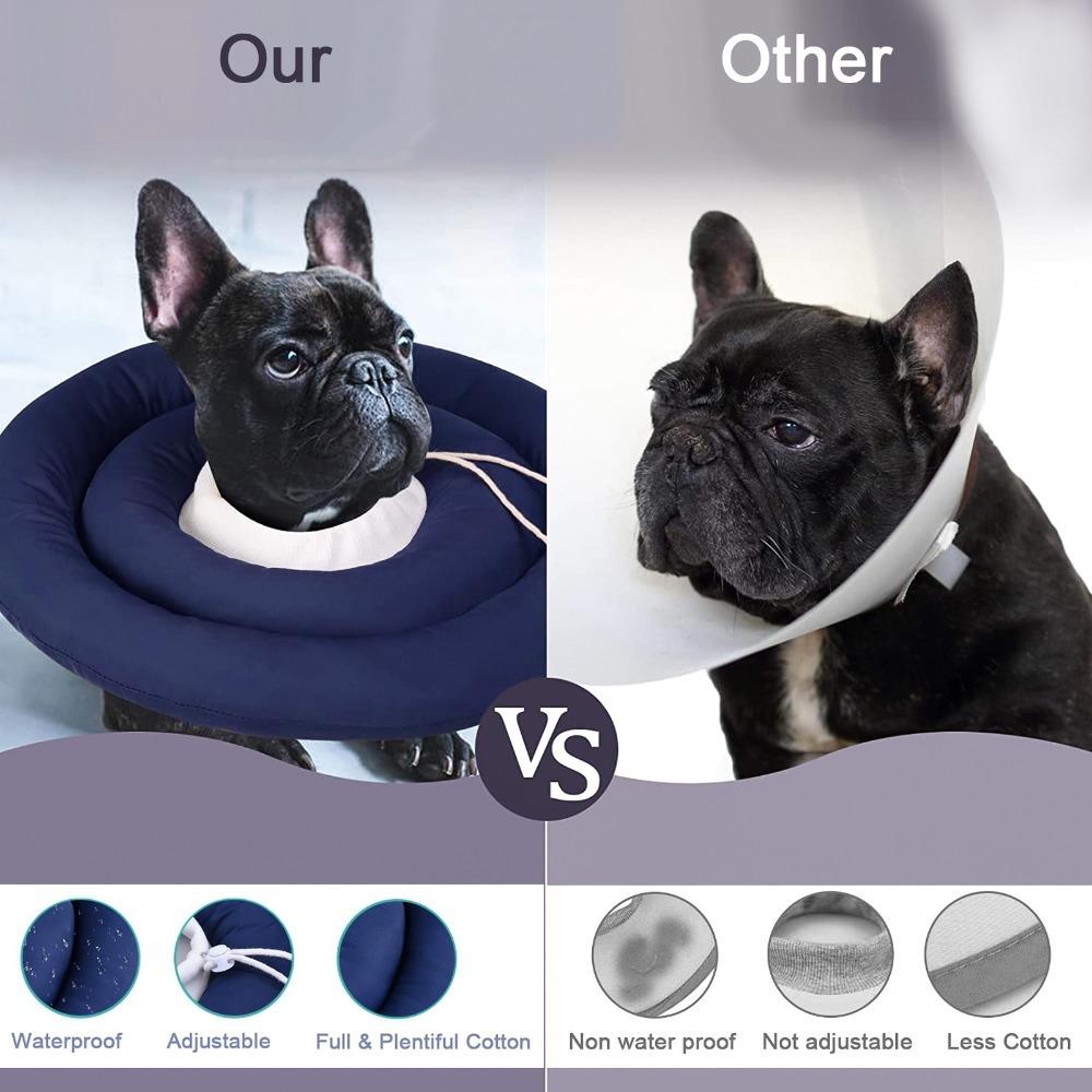 Adjustable Recovery Cone Lightweight Anti-Lick Shield Easy Wear Pet Elizabeth Cone Pet Recovery