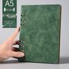 A5 Detachable 6-Hole Loose-Leaf Notebook for Meetings and Workplaces