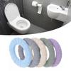 5 Pack Polyester Toilet Seat Cushion 5 Color Combinations Toilet Cover Toilet Seat Warmer Bathroom