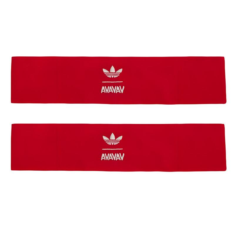 Adidas Originals Bold Graphic And Theme Headband Unisex Accessories Red JN6971 F,Red