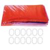 Shower Curtain Waterproof Thick Polyester PunchFree Curtain with Hook for Bathroom