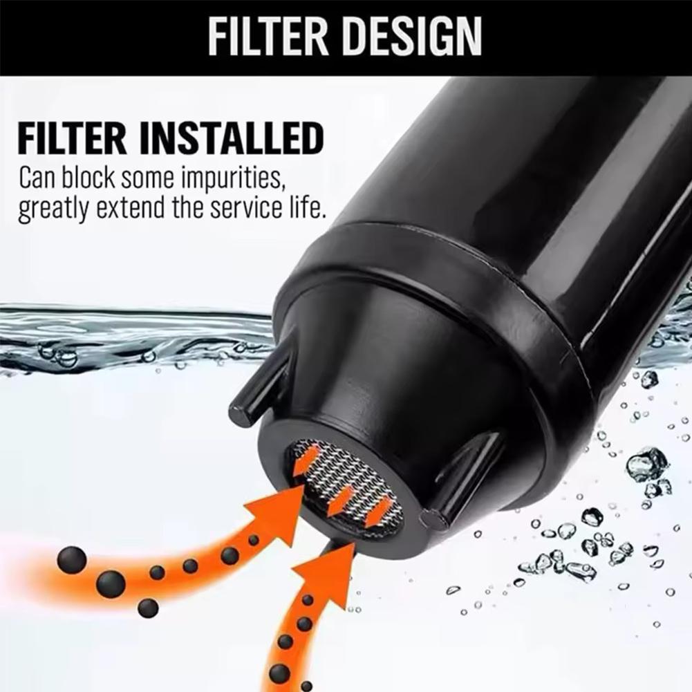 Portable Liquid Transfer Pump Battery Powered Transfer Pump Flow Control Nozzle 2.4 Gallons Per Min Efficient Fuel Transfer Pump