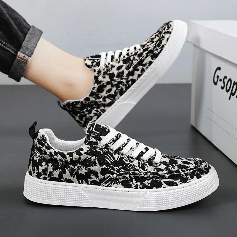 Neue Segeltuchschuhe für Herren, modische Schuhe, lässig, sportlich, verschleißfest, atmungsaktiv, trendige Herren-Sneakers, Zapatillas De Deporte