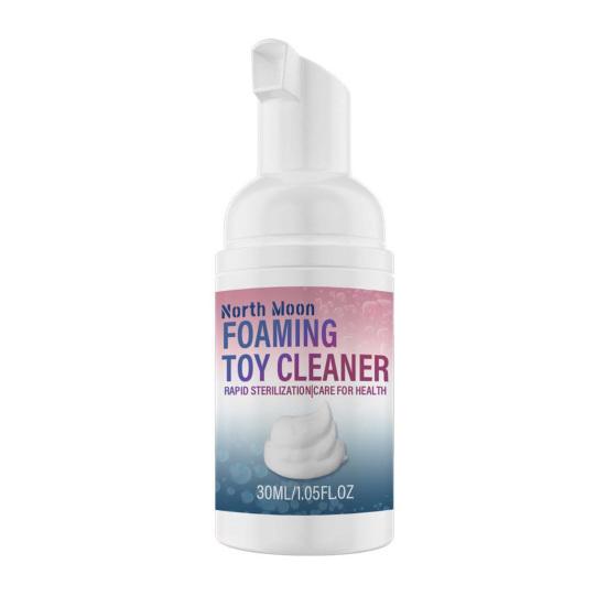 Yousheng 30ml Toy Foaming Cleaner Non-irritating Ingredients Fast Foaming Liquid Foam Type Gentle Silicone Sexy Toy Cleaner for Home