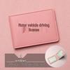 Men's 2025 Style Two-in-One Motor Vehicle License Leather Cover and Card Holder