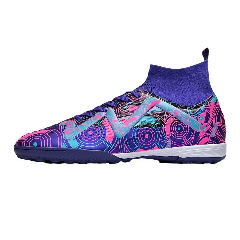 2025 foreign trade nail broken football shoes training new men's football shoes long nails high price