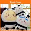 Adorable Panda Plush Toy Collection Soft And Cuddly Stuffed Bear Dolls In Blue Yellow And Pink