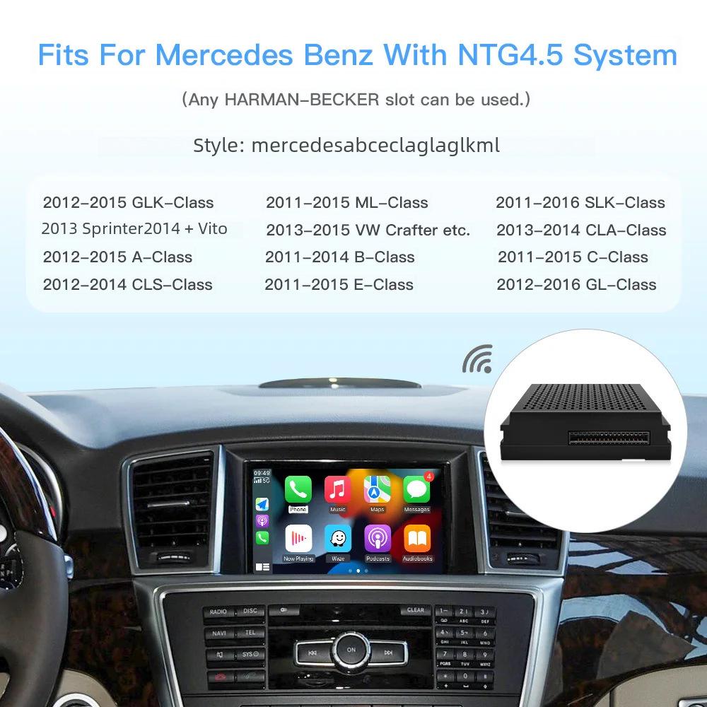 Mercedes-Benz Becker Plug-and-Play Apple CarPlay Module for NTG4.5 System