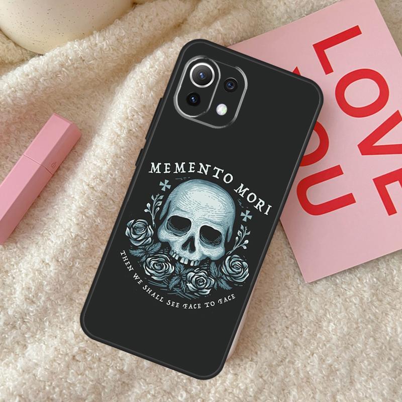 Memento Mori Case For Xiaomi 15 14 Ultra 13T 14T 15T Pro 17 Pro Max POCO F8 F7 F5 F6 X3 X5 X6 X7 Pro Cover