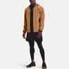 Under Armour Rush Legacy Colorblock Design Breathable Training Zip Jacket Men Brown 1366186-277