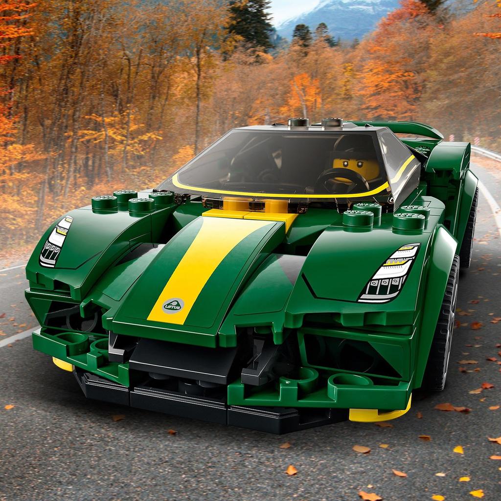 LEGO Speed Champion Lotus Evija Toy Present Birthday Block Christmas Boys Girls Children 8 Years Old 9 Years Old 10 Years Old Elementary School