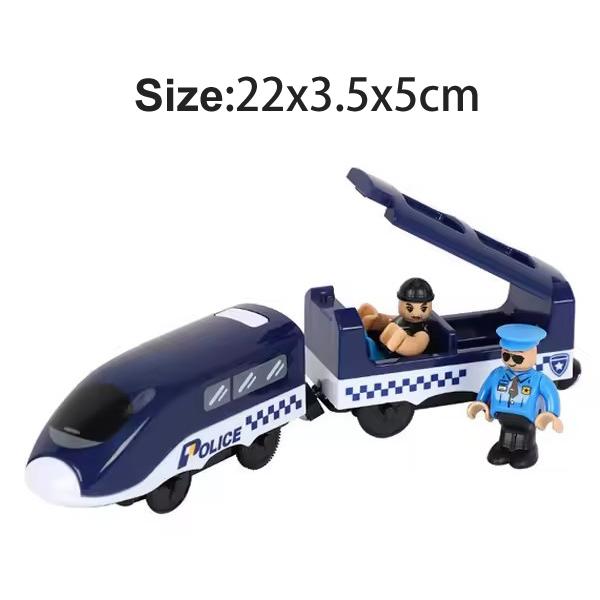 Magnetic Train Toys Wooden Railway Tracks Accessories Locomotive Diecast Slot Fit for All Wood Brand Wooden Tracks Toys For Kids