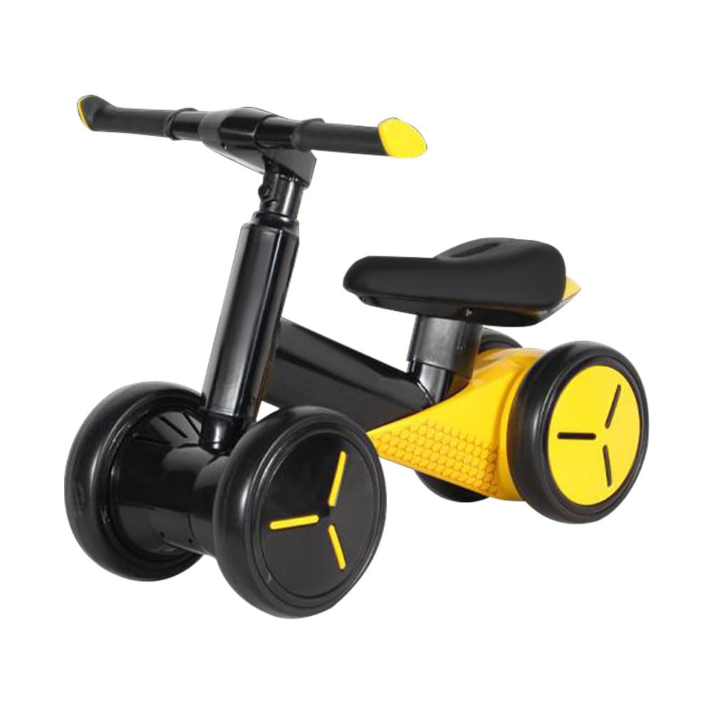 Wide No Age Present Tricycle, Pedals, Children's Four-Wheeler, Kids, 1+, Compact, Ultra-Lightweight, Stroller, Balance, Vehicle, Toy, Handle, Indoor,