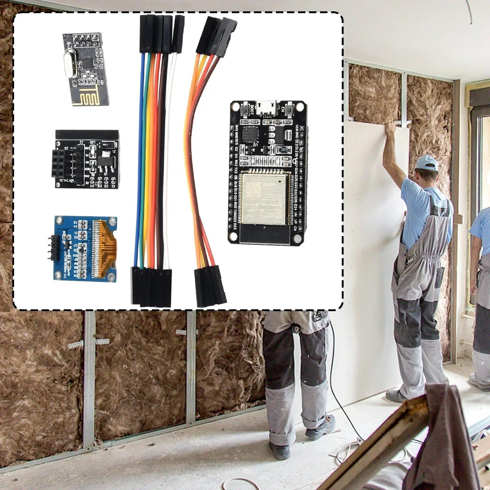 

Next generation OpenDTU for Hoymiles Inverters ESP32+NRF24L01+Cable+Display Superior Speed Real time Monitoring Easy Integration China Mainland