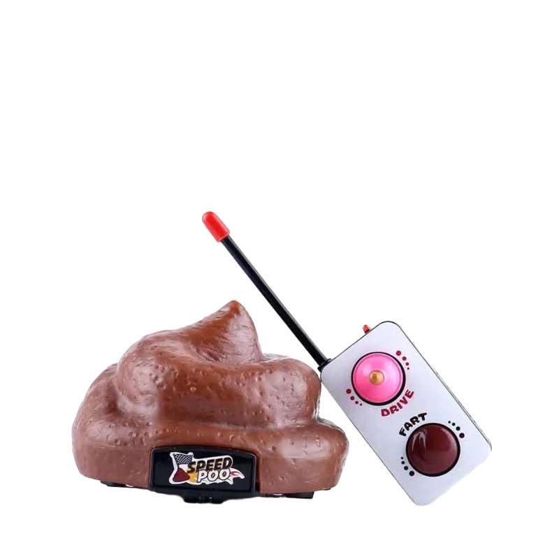 TikTok Пульт Дистанционного Управления Машинка-Какашка: Забавная игрушка-розыгрыш на День смеха