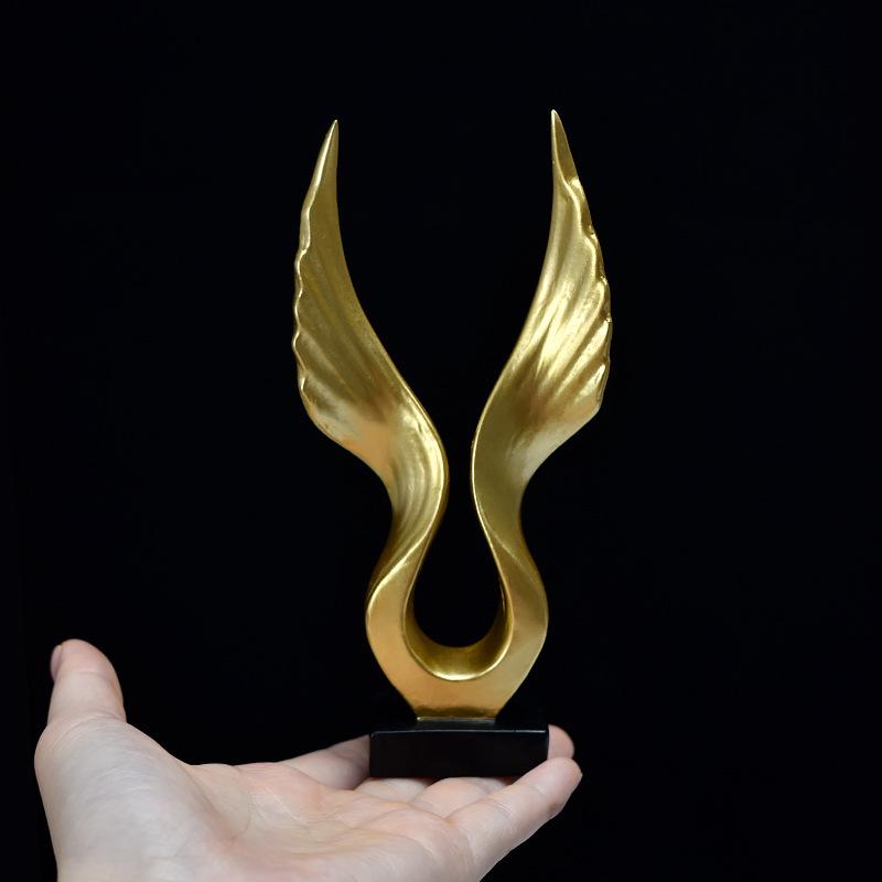 Nordic Mini Roc Wings Ornament - Modern Living Room & Study Decor