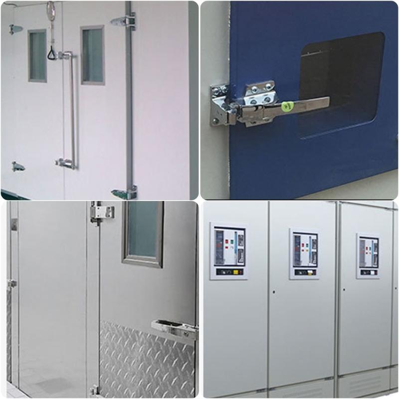 652F Moderne Möbelgriff Beschläge Zinklegierung Panel Klappgriff Einlassgriff