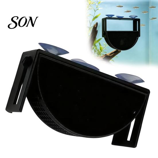 Aquatic Plant Protection Baffle Aquarium Filter with Suction Cups, Water Flow Controller, Fish Tank Hang-on Diffuser Accessory, Reducer Calmer