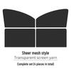 Magnetic Mesh Car Window Sunshade: Mosquito-Proof, Heat-Insulating Side Screen