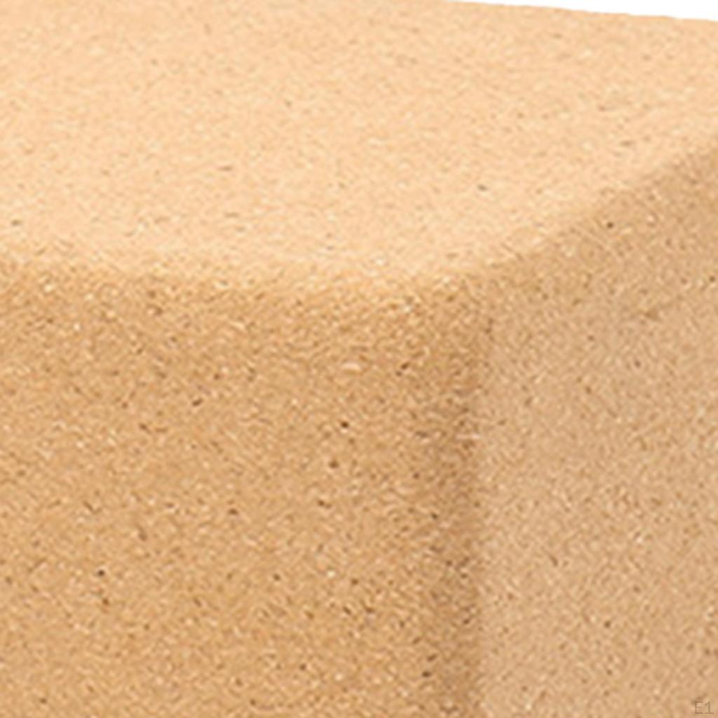 Kork Yoga Block Übungs Hilfsmittel Holz Zubehör für Fitness Home Gym