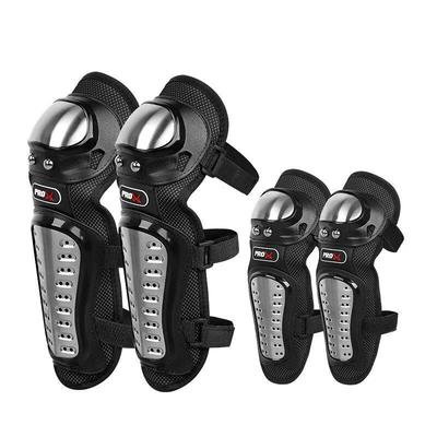 Tang Jun Stainless Steel Motorcycle Knee & Elbow Protective Gear Set