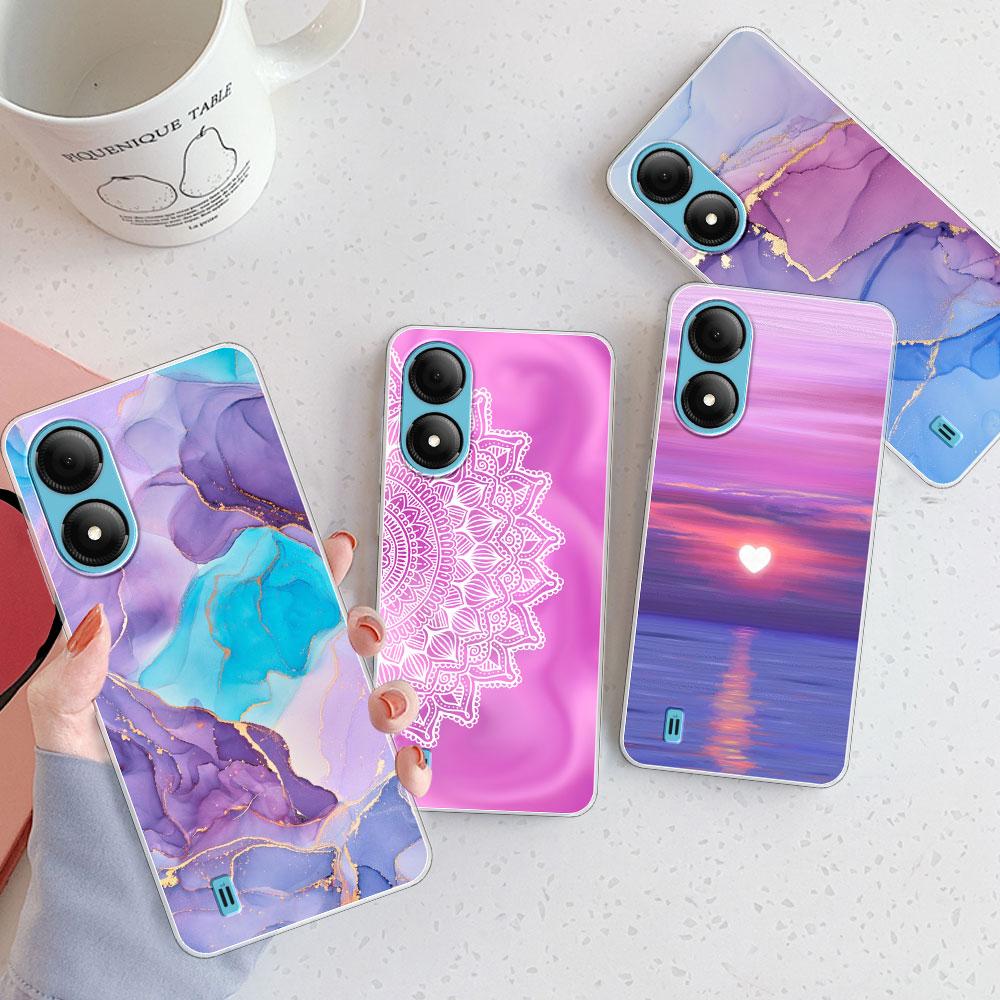 For ZTE Blade A33S Case For ZTE BladeA33S Cover Bumper Shockproof Clear Soft Silicone Phone Case on ZTE A33S A 33S Protect Funda
