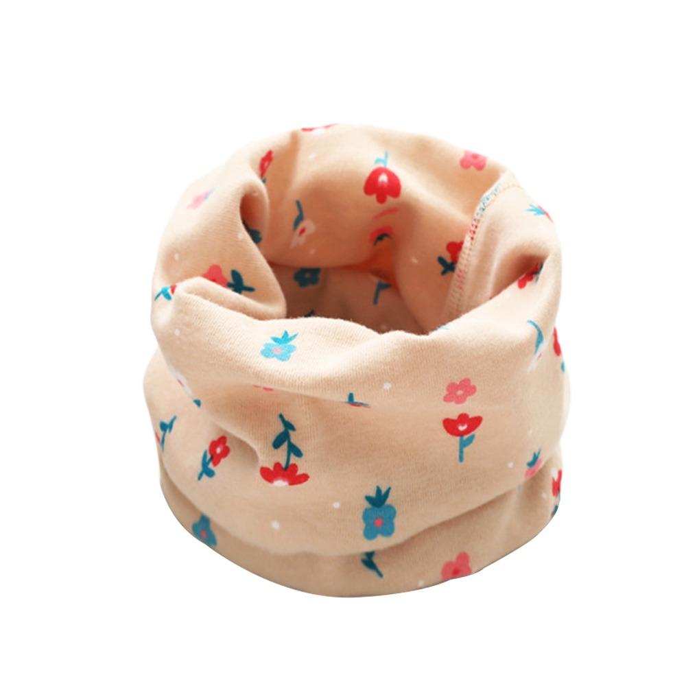 1-16 Years Old Elastic Kids Winter Scarf Cotton Neckerchief Knitted Scarves  for Baby Boys Girls