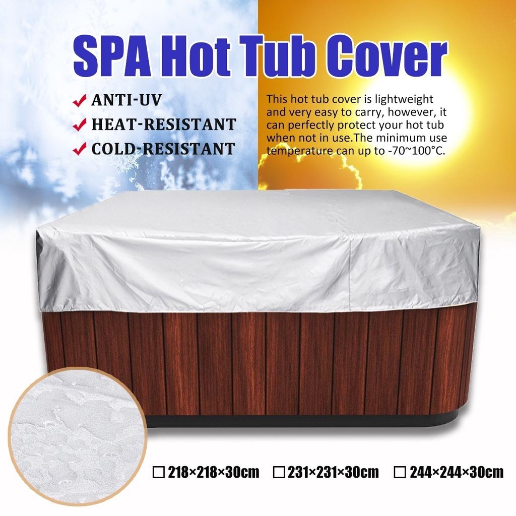 Buy Outdoor Bathtub Cover Hot Tub Covers Shade Swimming Bath Tub Dust ...