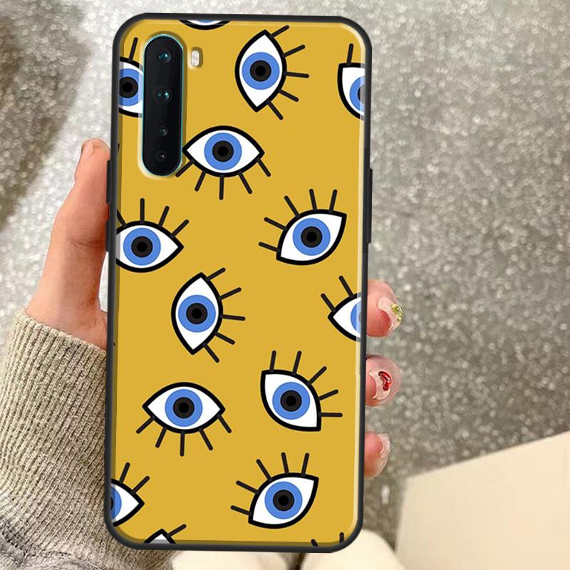 Eye Illustration Case For OnePlus 15R 13R 13T 12R 10T 15 13 12 11 10 9 Pro Nord 5 CE 4 3 2 Lite N20 N30 Coque