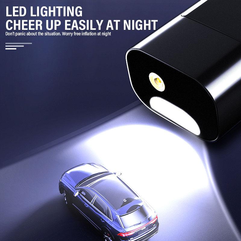 1 Stück Tragbare Auto-Aufblaspumpe Lade-Luftpumpe Reifenfüller Für BMW M E34 E36 E60 E90 E46 E39 E70 F10 F20 F30 X5 X6 X1 M3 M5 M6 E71 F01 F02 F87