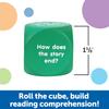 Learning Resources Sponge English Reading Comprehension Set of Authentic Dice, Improvement, 6, LER7022,