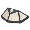 Solar Lights IPX65 Waterproof 3 Lighting Modes Human Body Induction Solar Wall Lamp for Garden Corridor