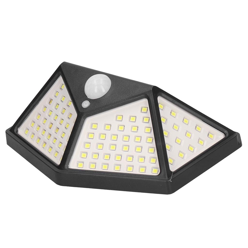 Solar Lights IPX65 Waterproof 3 Lighting Modes Human Body Induction Solar Wall Lamp for Garden Corridor
