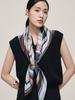 SAINTLUXURE Maeve Navy Brown