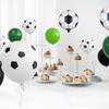 Green Yin Football Series Latex Balloon Digital Aluminum Film Set Baby Birthday Party Decoration Scene Arrangement