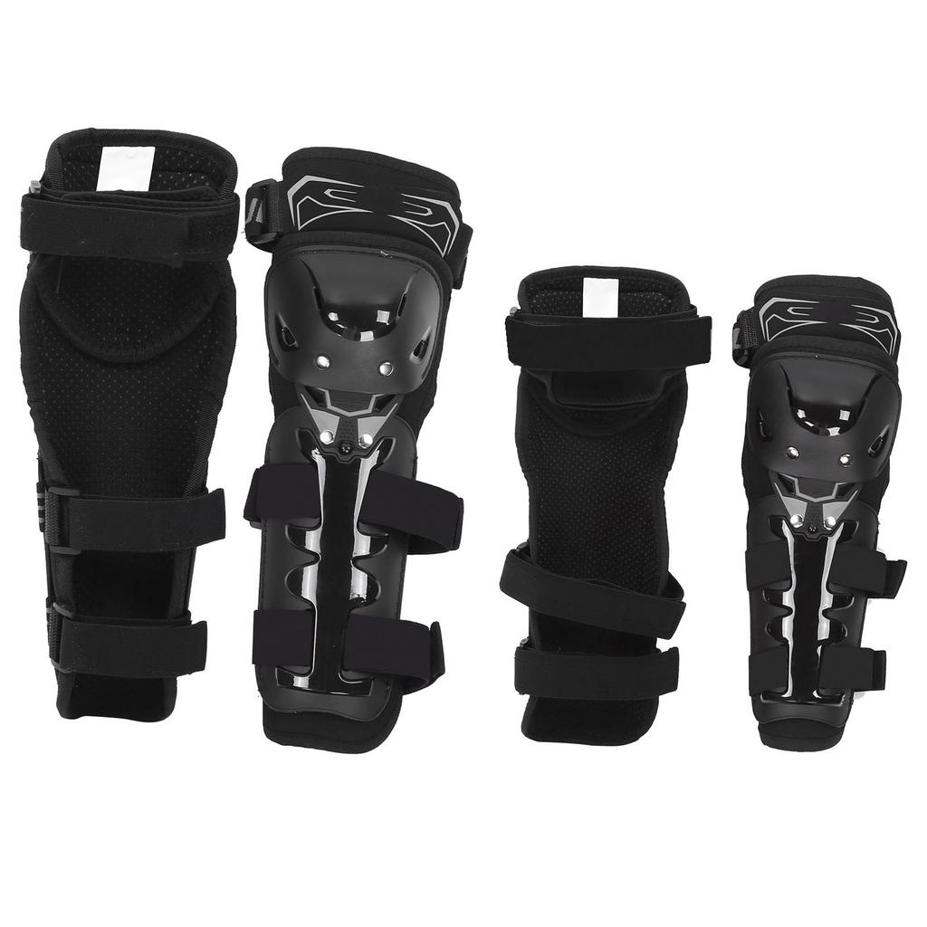 4Pcs Reflective Motorcycle Knee Elbow Guard Kit AntiFall Keep Warm Protective Pads