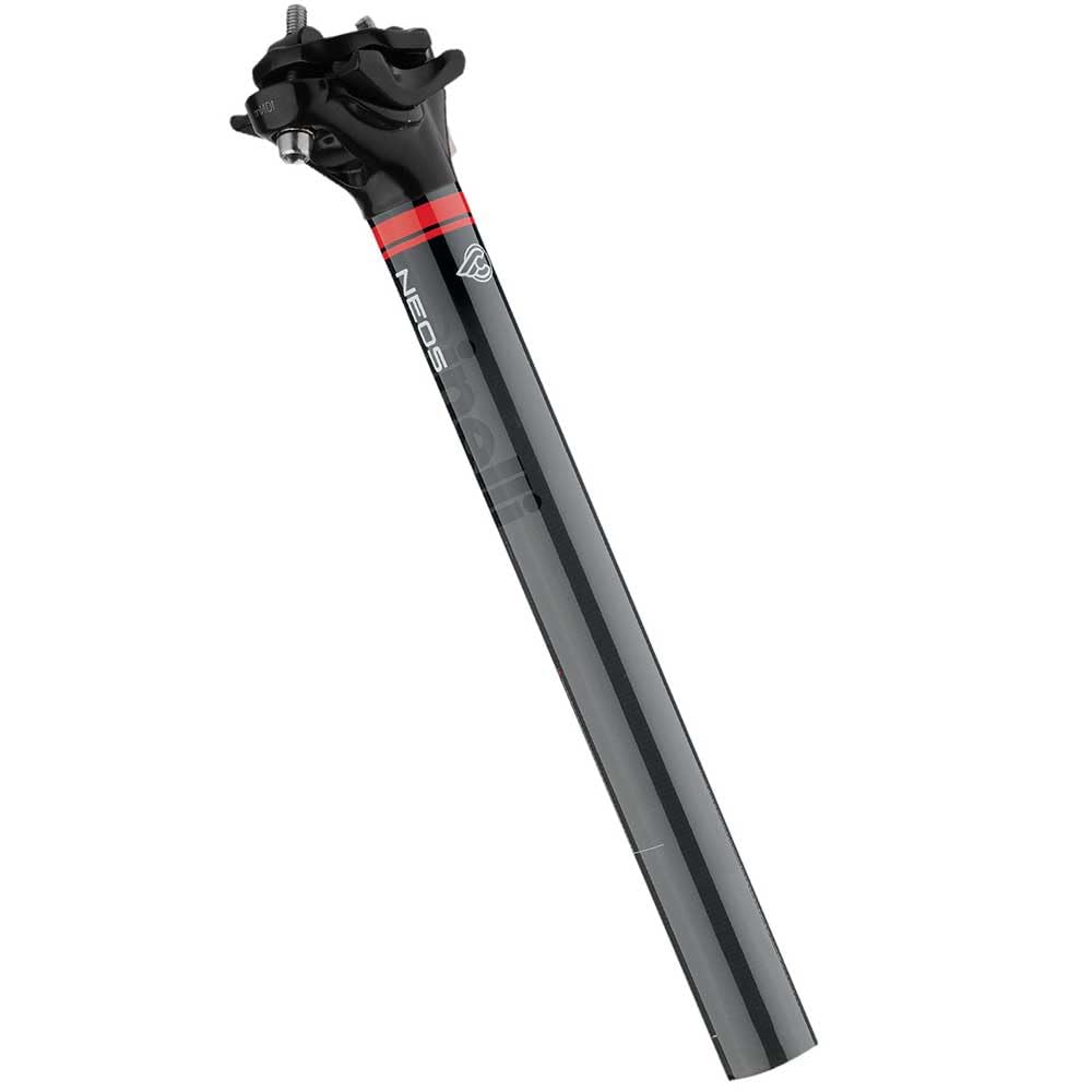 

Cinelli Neos Carbon Seatpost Black/Red 27.2mm
