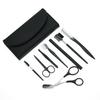 8-Piece Multi-functional Eyebrow Trimming Set with Razor - Beauty Tools for Quick Grooming
