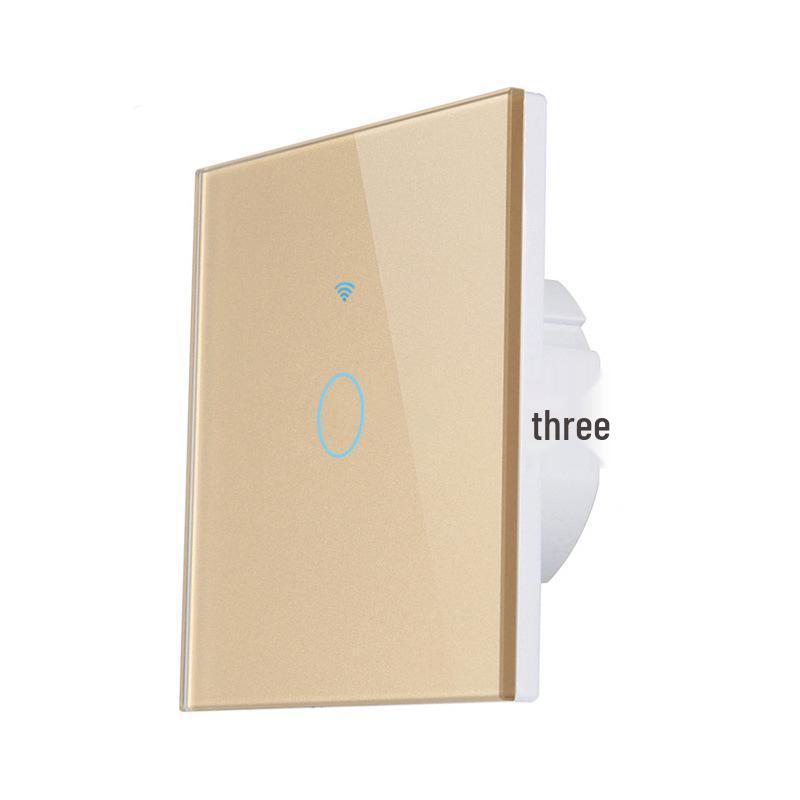 Matter European Standard Smart WiFi Touch Switch (Live/Neutral or Single Live Wire) with Alexa & HomeKit Compatibility.