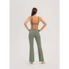 Budhi Mudra Shirring Flare Pants Sea Spray