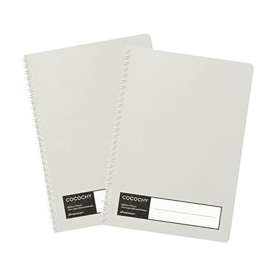 Maruman Ring Note Cocochi B5 Gray Set of 2 N477-11