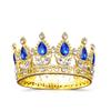 Crystal Crystal Crown Vintage Rhinestone Headband Lady Girl Queen Crown  Birthday Party