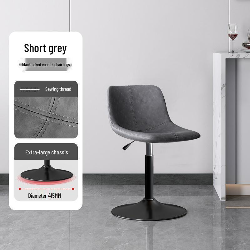 Luxury Adjustable Bar Stool for Home or Commercial Use