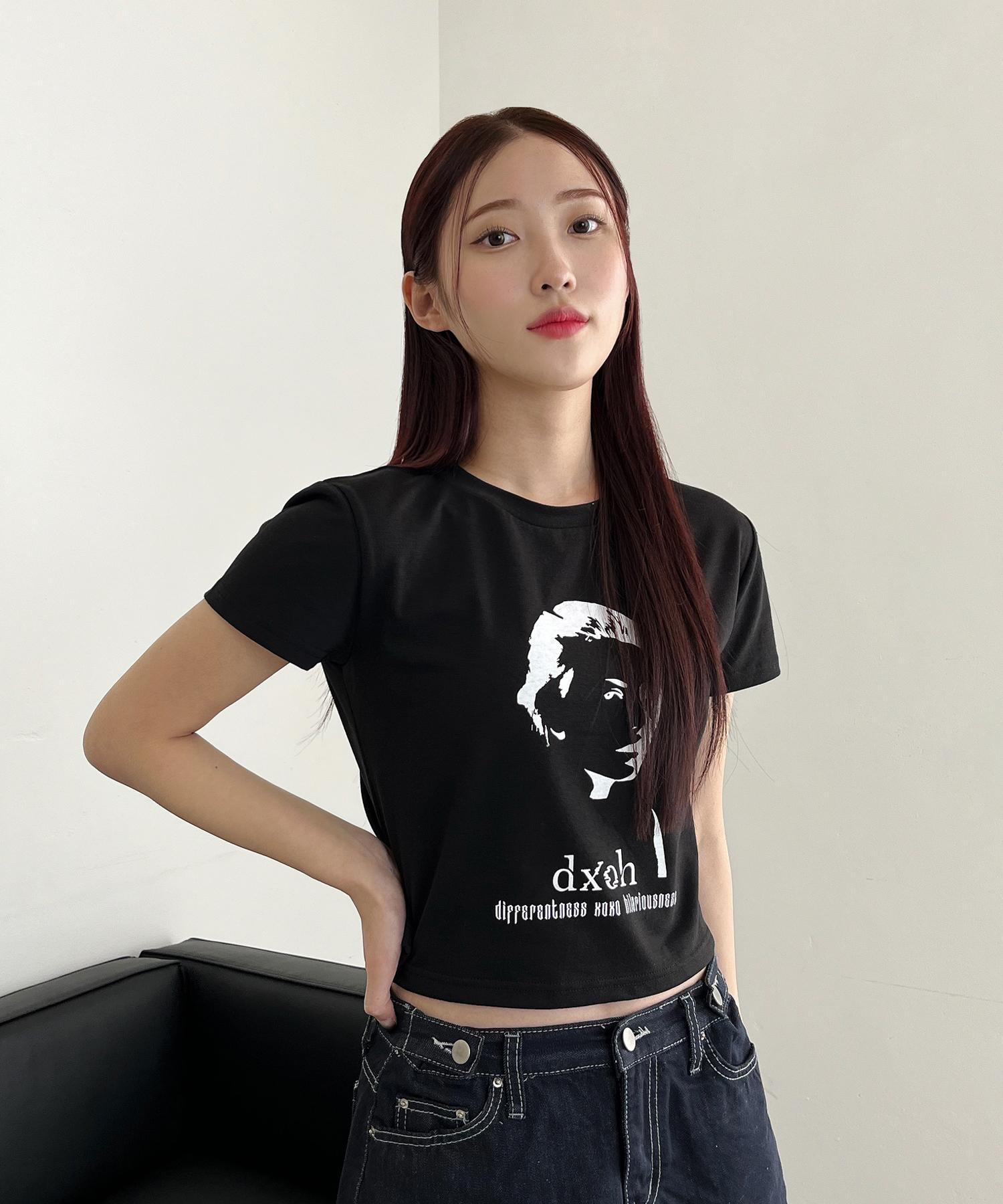 D So H Women S Semi-Crop Top Black Free