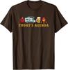 Motorhome RV Camper RV Camping Lover Agenda T-Shirt
