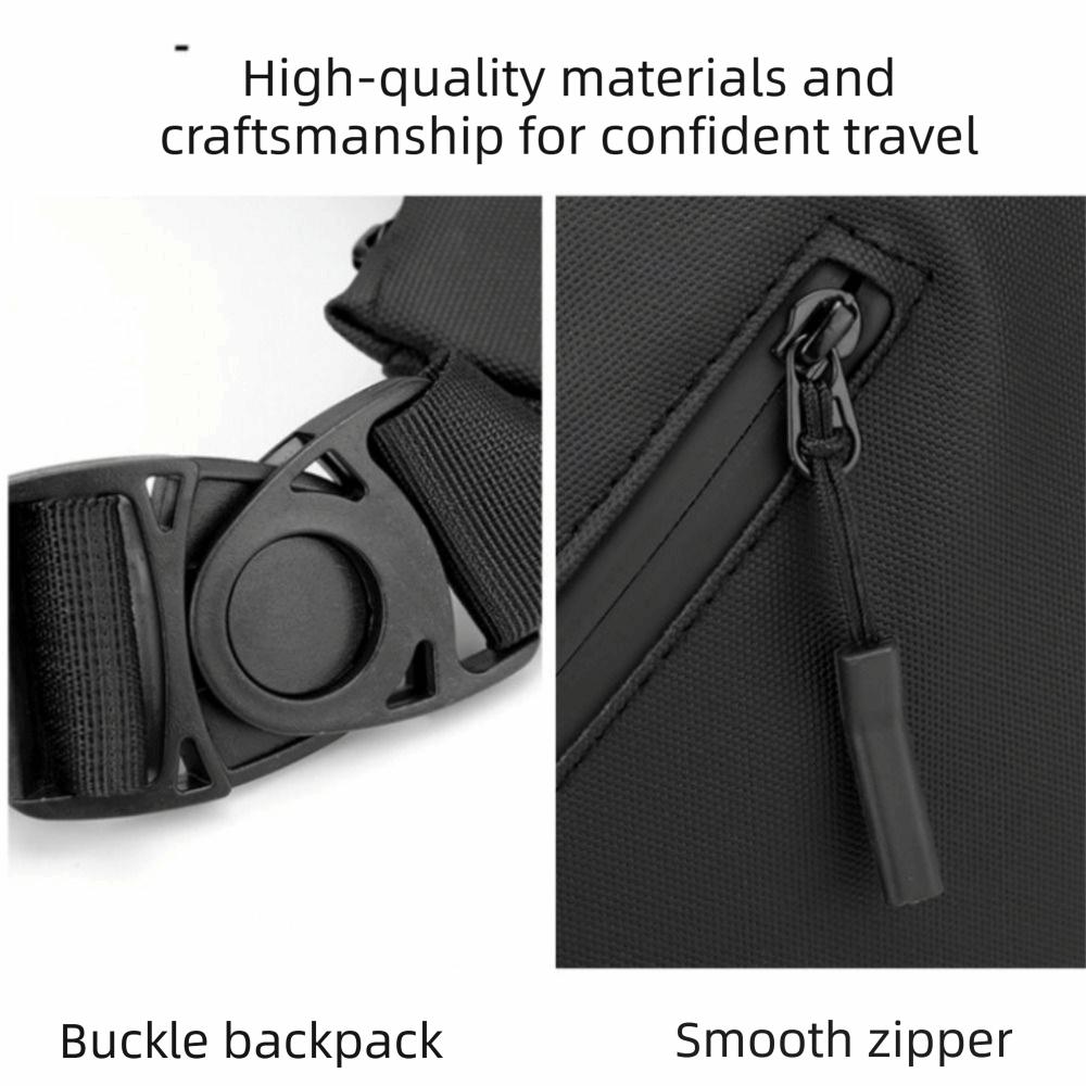 Waterproof Men Sling Bag Large capacity Crossbody Bag Trend Chest Bag  Cycling