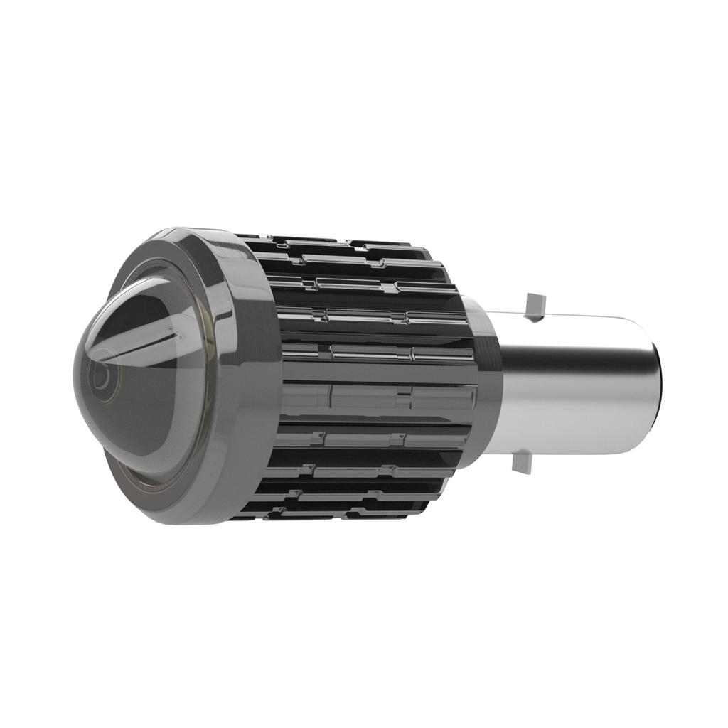 1 Adet Motosiklet LED Far Far Ampulü1000LM 6000K 3000K Hi/Lo Işın ATV Moto Motosiklet Aksesuarları için Işık
