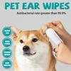 Dog Ear Cleaner Wipes Sufficient Eyes Tear Stain Remover for Puppy Kitten Mild&Non-irritating 50PCS
