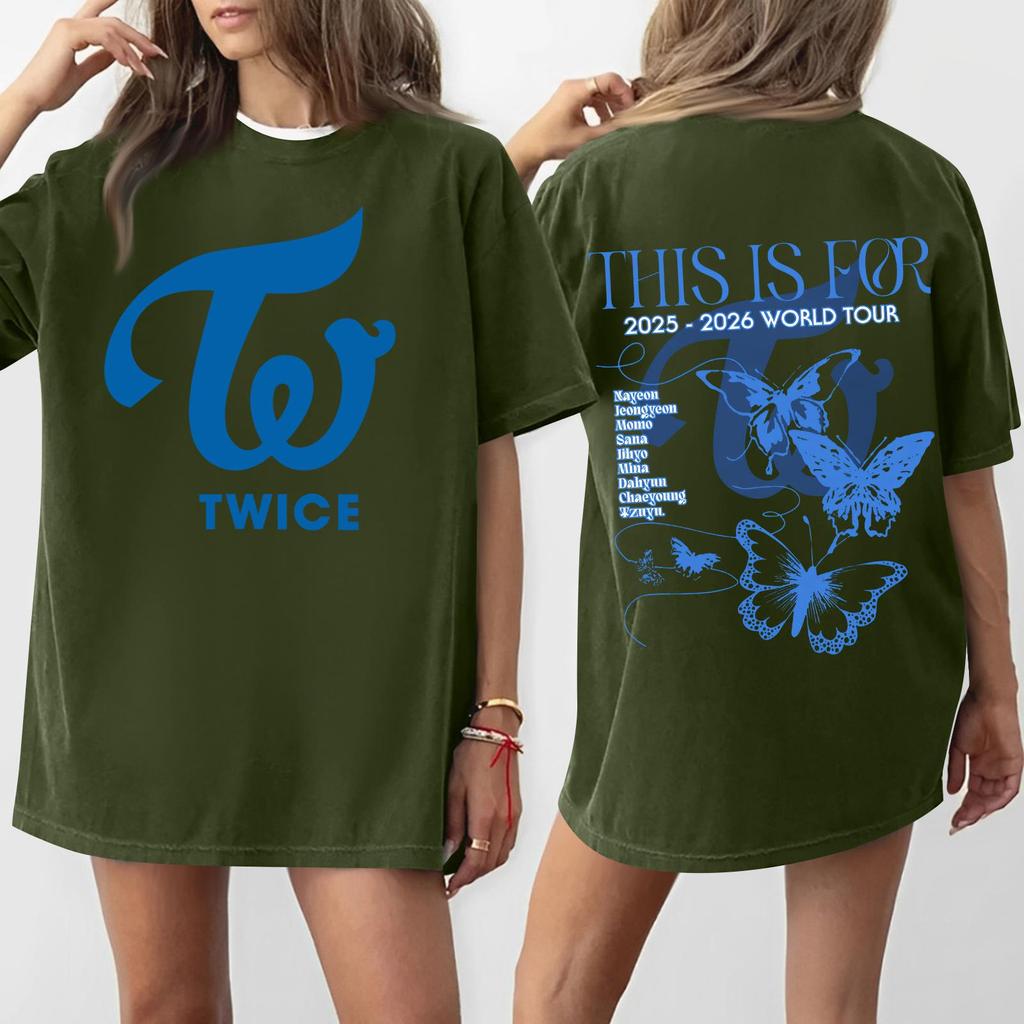 Women's Round Neck Printed Short-sleeved T-shirt Top